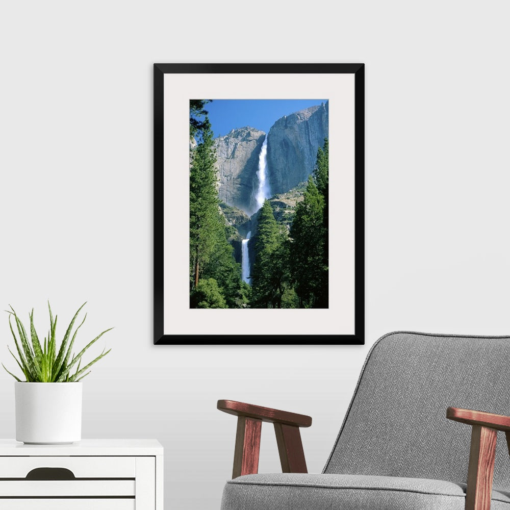 Upper and Lower Yosemite Falls, California Wall Art