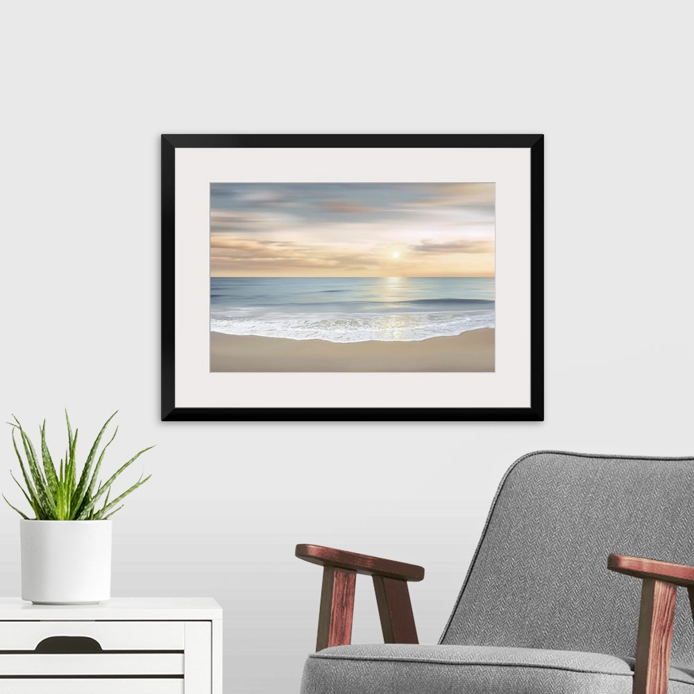 Sunrise Tropics V Wall Art