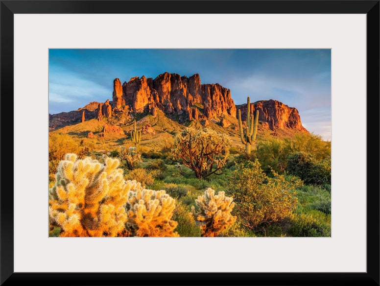 Superstition Mountains, Phoenix, Arizona, Usa Wall Art