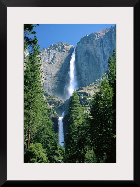 Upper and Lower Yosemite Falls, California Wall Art